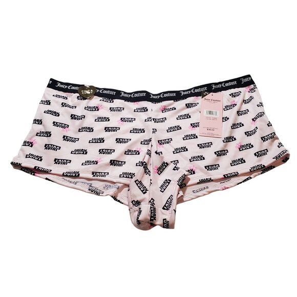 Juicy Couture intimates womens 5pack underwear boyshorts multicolor Size 1X new - Picture 6 of 10